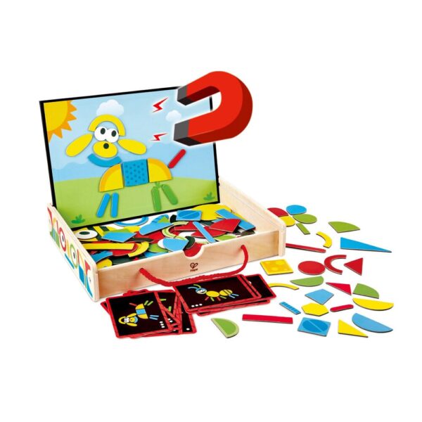 Contenido del maletín magnético de Hape