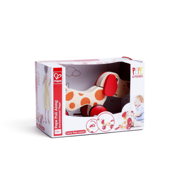 Caja del Perrito Pepe regalo para bebés