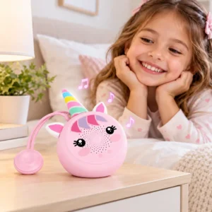 Altavoz bluetooth de unicornio para niña