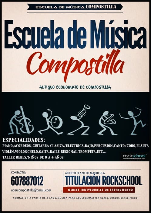 Escuela Música Ponferrada Compostilla