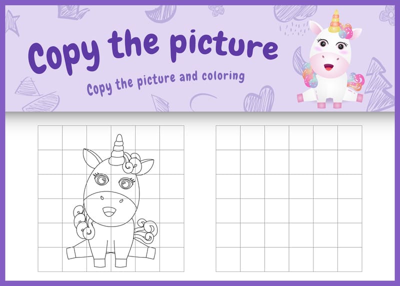cómo dibujar un unicornio fácil