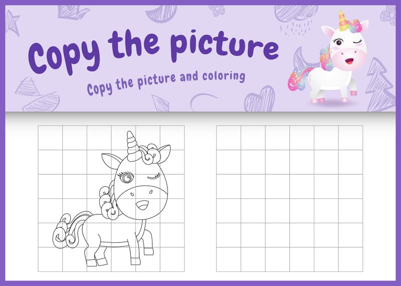 dibujos fáciles unicornio