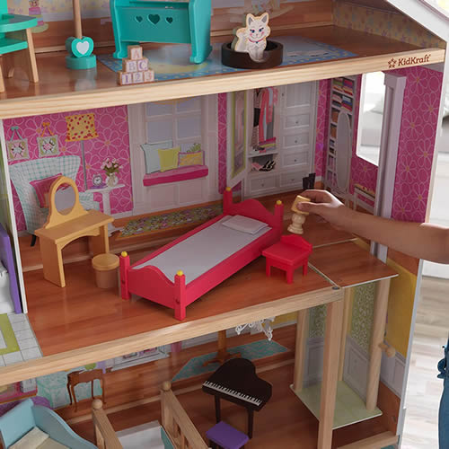 Casa de muñecas de madera Mansión KidKraft