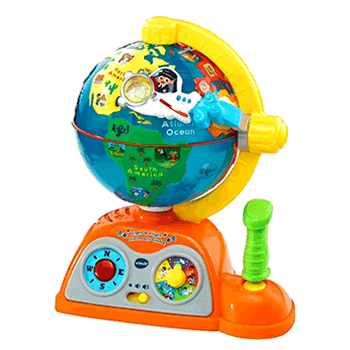 Regalo para niño de 3 años globo terráqueo interactivo