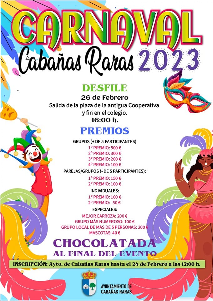 Carnaval en Cabañas Raras 2023