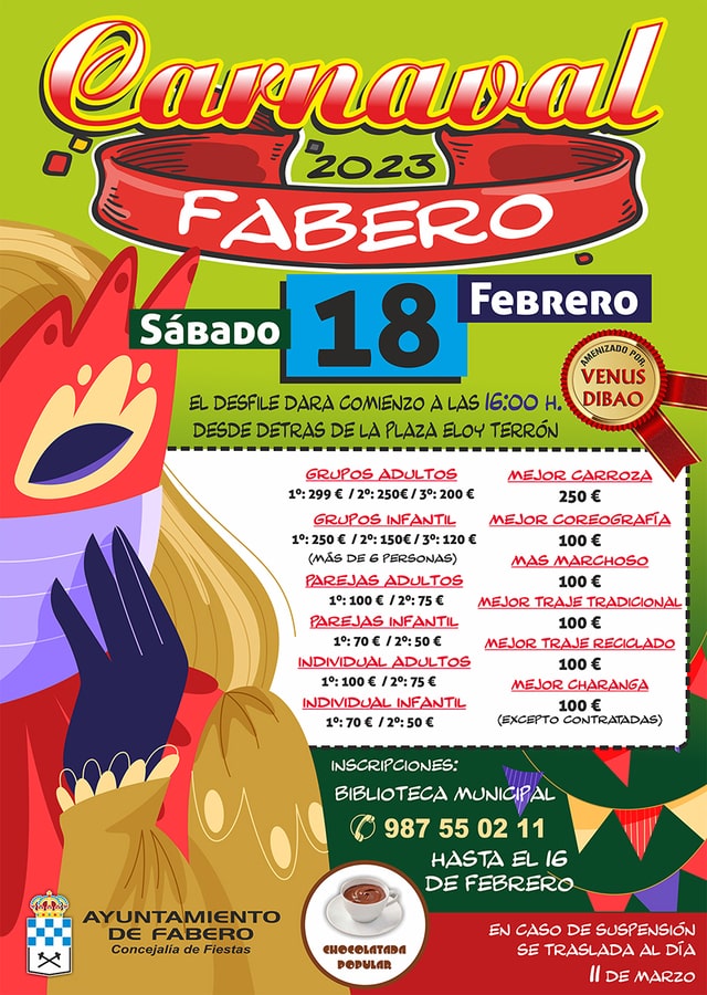 Desfile de Carnaval en Fabero 2023