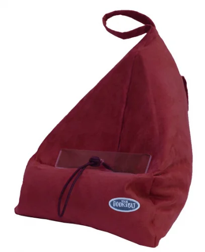 Atril rojo para libros, ebook, tablet